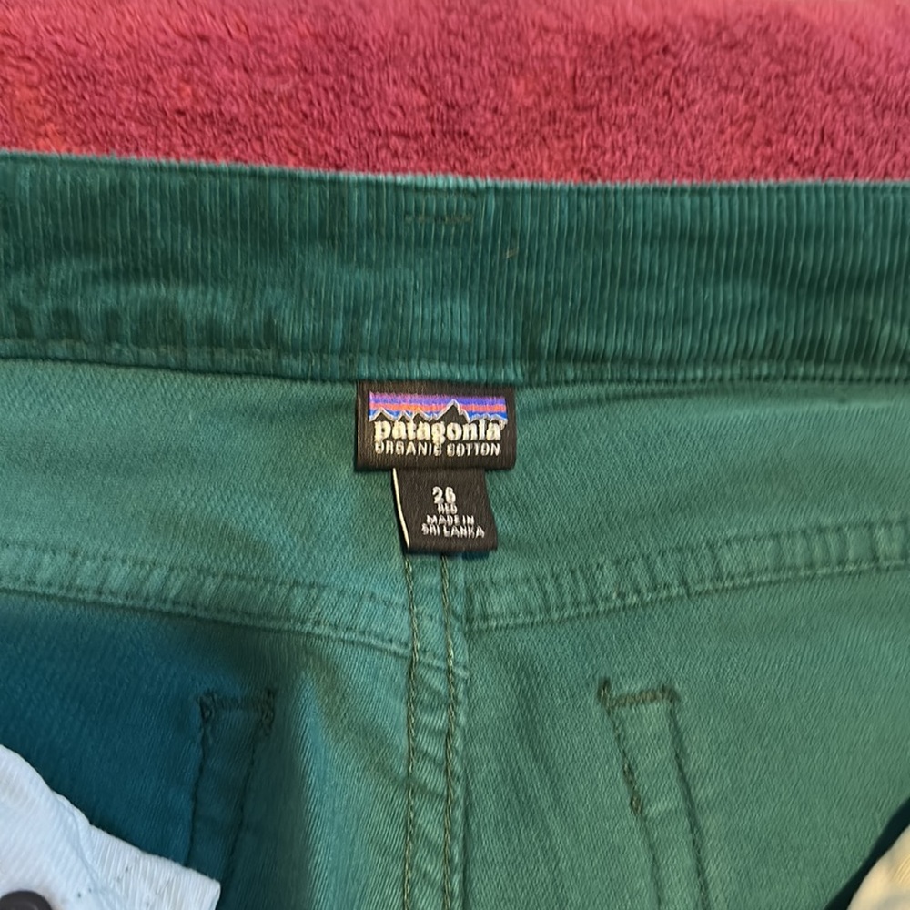 Patagonia (lighter) Green Corduroy pants - Picture 6 of 7